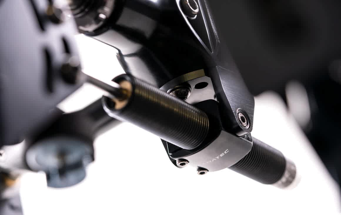 Fanatec Clubsport Pedals V3 Inverted damper view